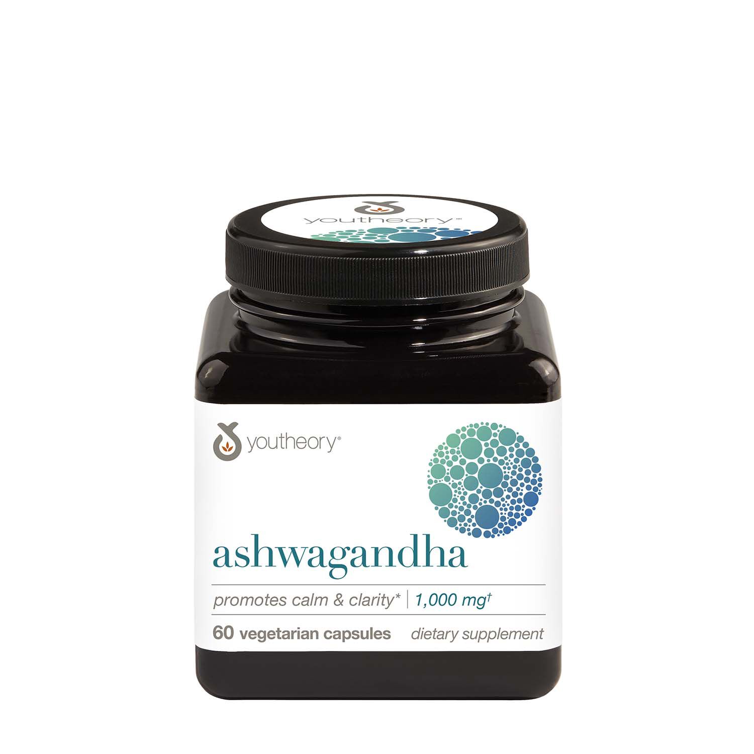 Ashwagandha 1000mg† - 60 Capsules (30 Servings) | GNC